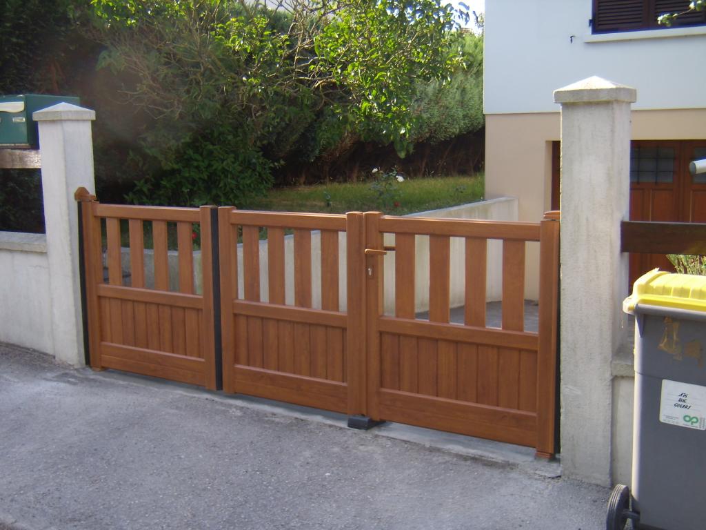 Portail PVC Plax Chne